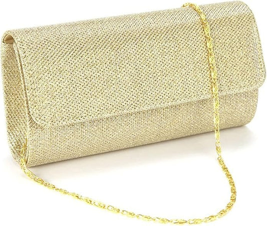 lovyoCoCo Evening Bag Clutch Purses for Women Ladies Sparkling Party Handbag Wedding Bag