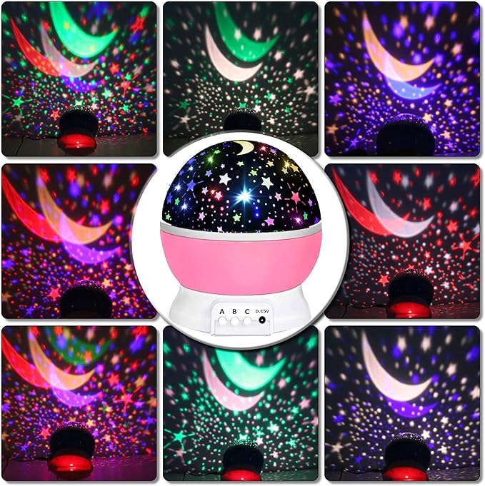 Toys for 1-10 Year Old Girls,Star Projector for Kids 2-9 Year Old Girl Gifts Toys for 3-8 Year Old Girls Christmas Gifts for 4-7 Year Old Boys Sensory Toy Birthday Gifts Stocking Stuffers for Kids