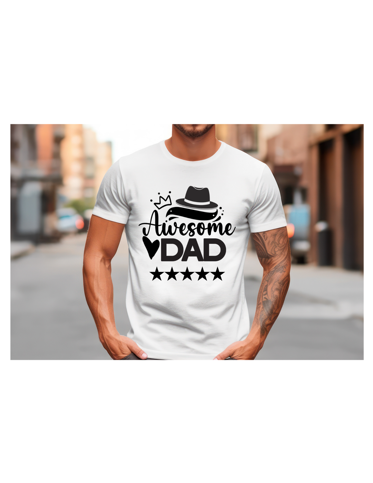 Awesome Dad Unisex t-shirt