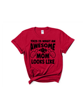 Load image into Gallery viewer, Awesome Mom Unisex t-shirt
