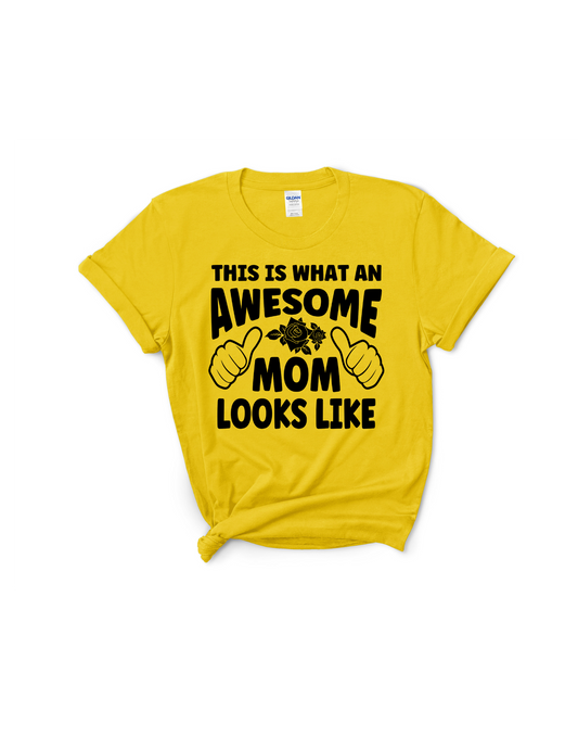 Awesome Mom Unisex t-shirt