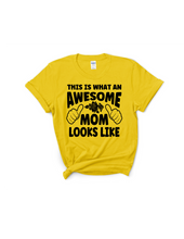 Load image into Gallery viewer, Awesome Mom Unisex t-shirt
