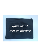 Load image into Gallery viewer, Personalized make up bag
